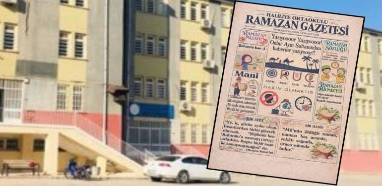 Bu kez gazete öğrencilerin elinden.. Bakanlığın projesine Şanlıurfa'dan destek