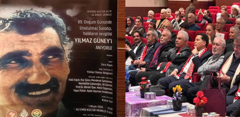 Şanlıurfalı usta oyuncu 89. yaş gününde İstanbul'da anıldı!
