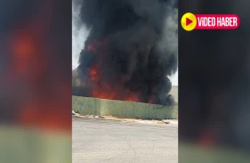 Şanlıurfa'da çöplükte yangın: Kilometrelerce uzaktan bile görünüyor