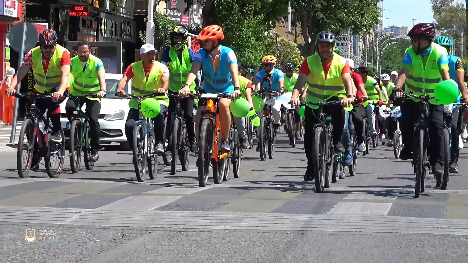 Şanlıurfa’da bağımlılığa karşı pedal çevirdiler