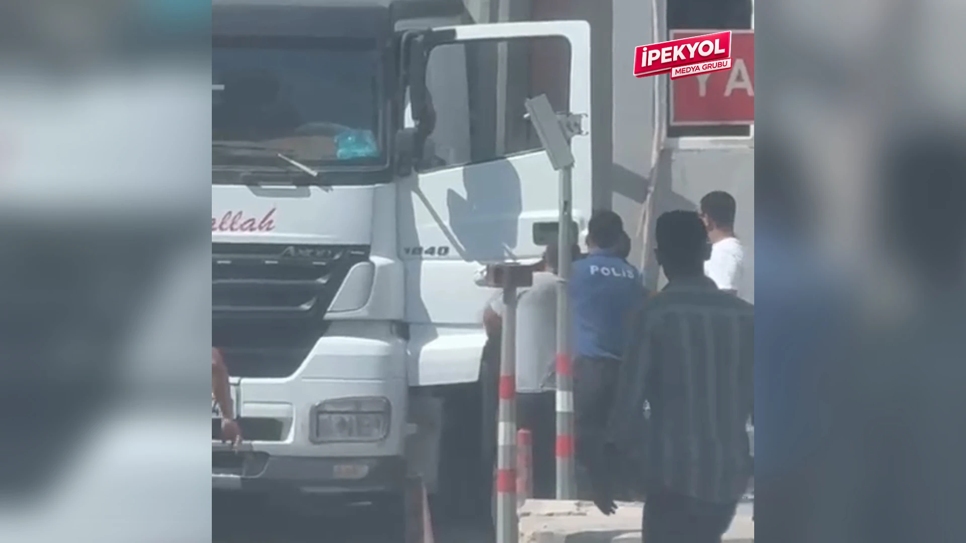 Şanlıurfa'da gümrük kapısında gerginlik!