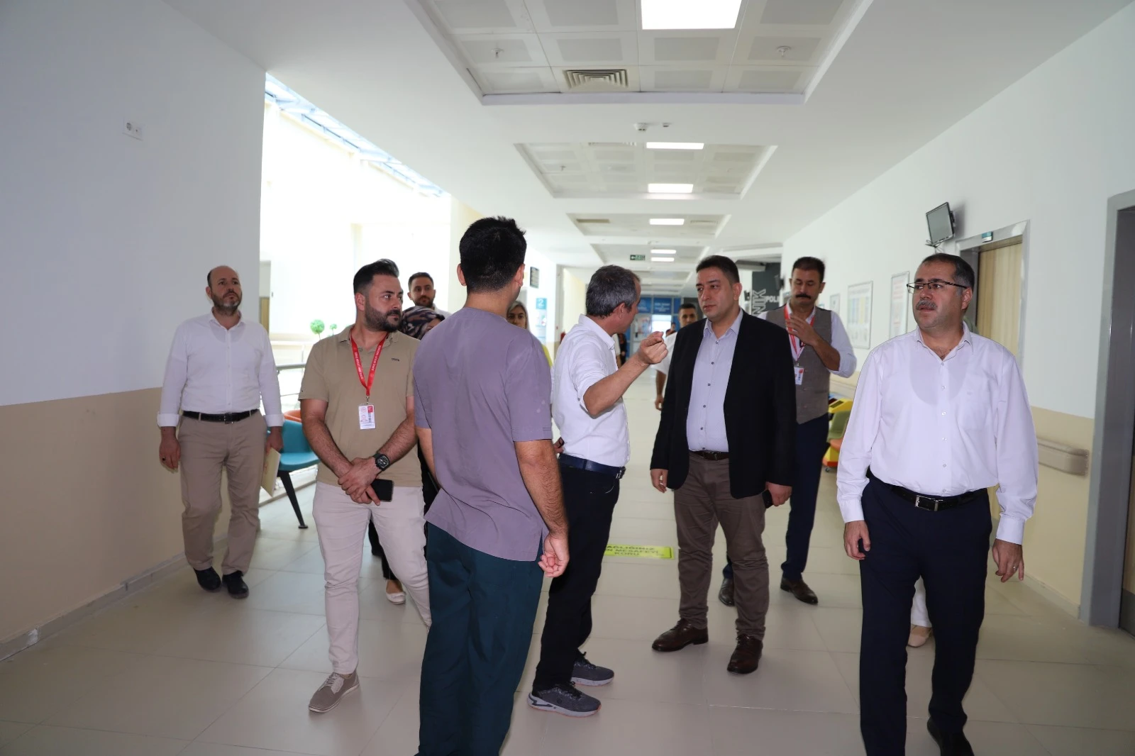 İl Sağlık Müdürü Solmaz, Suruç'ta hastane ziyareti gerçekleştirdi