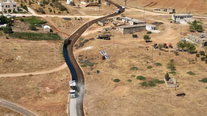 Urfa’da yollar yeniliyor