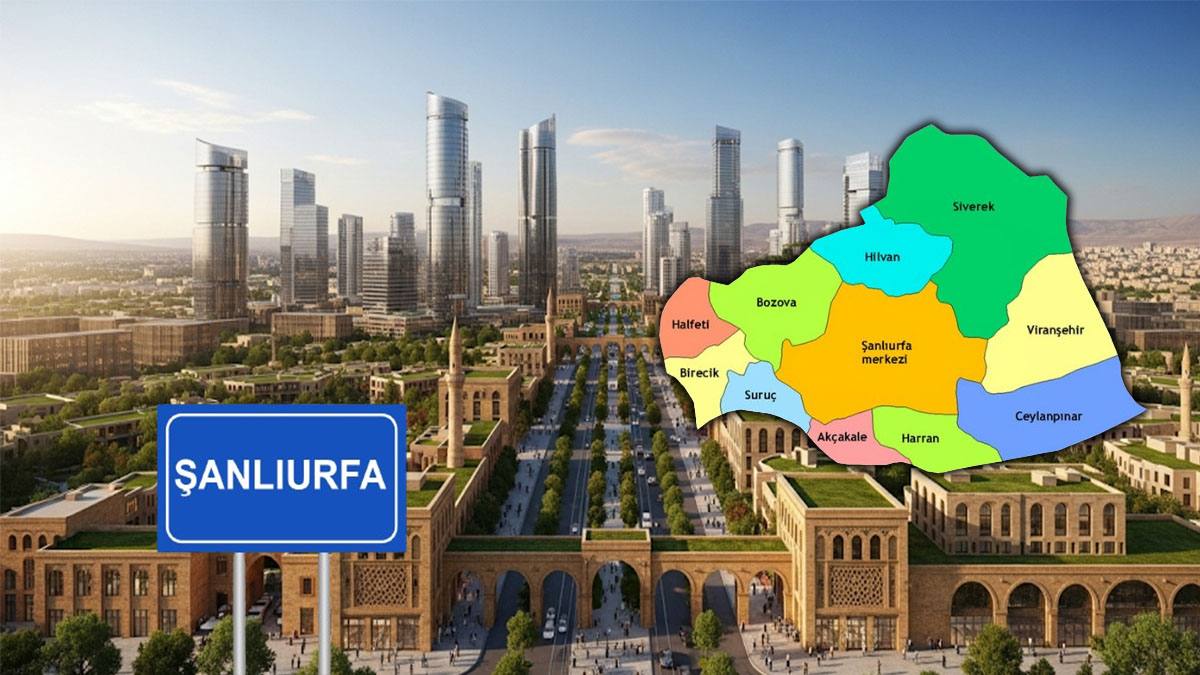 Şanlıurfa çıtayı arşa çıkardı: 100 bin kişilik yepyeni bir şehir geliyor!