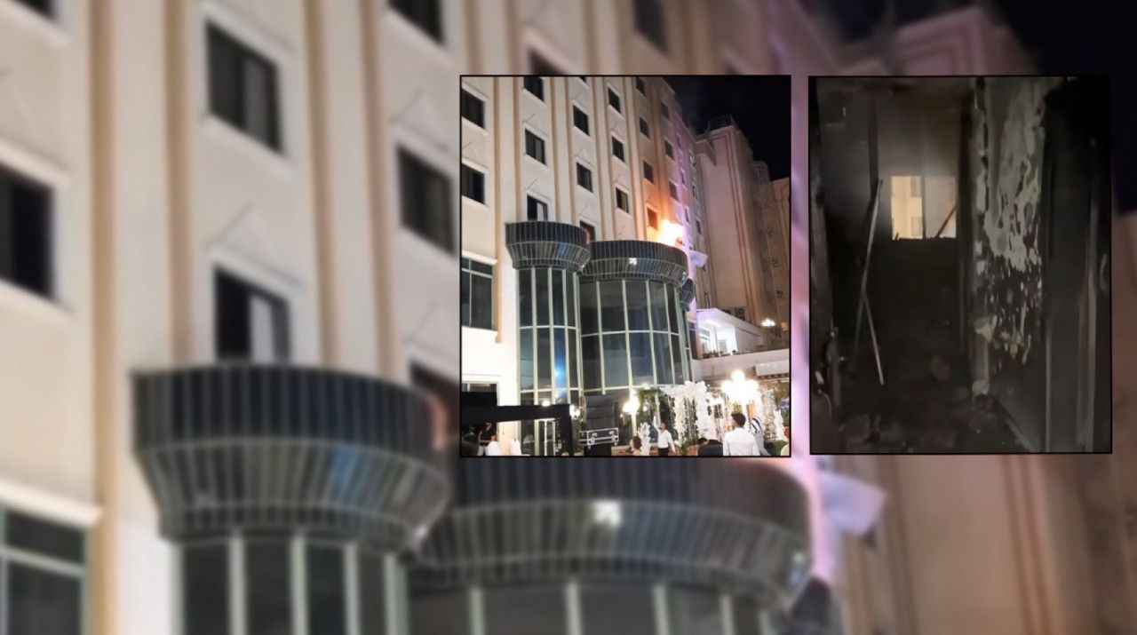 Urfa’da sanatçıların kaldığı oteldeki yangın!  Tuğba Özay: Şu an iyiyiz, güvendeyiz