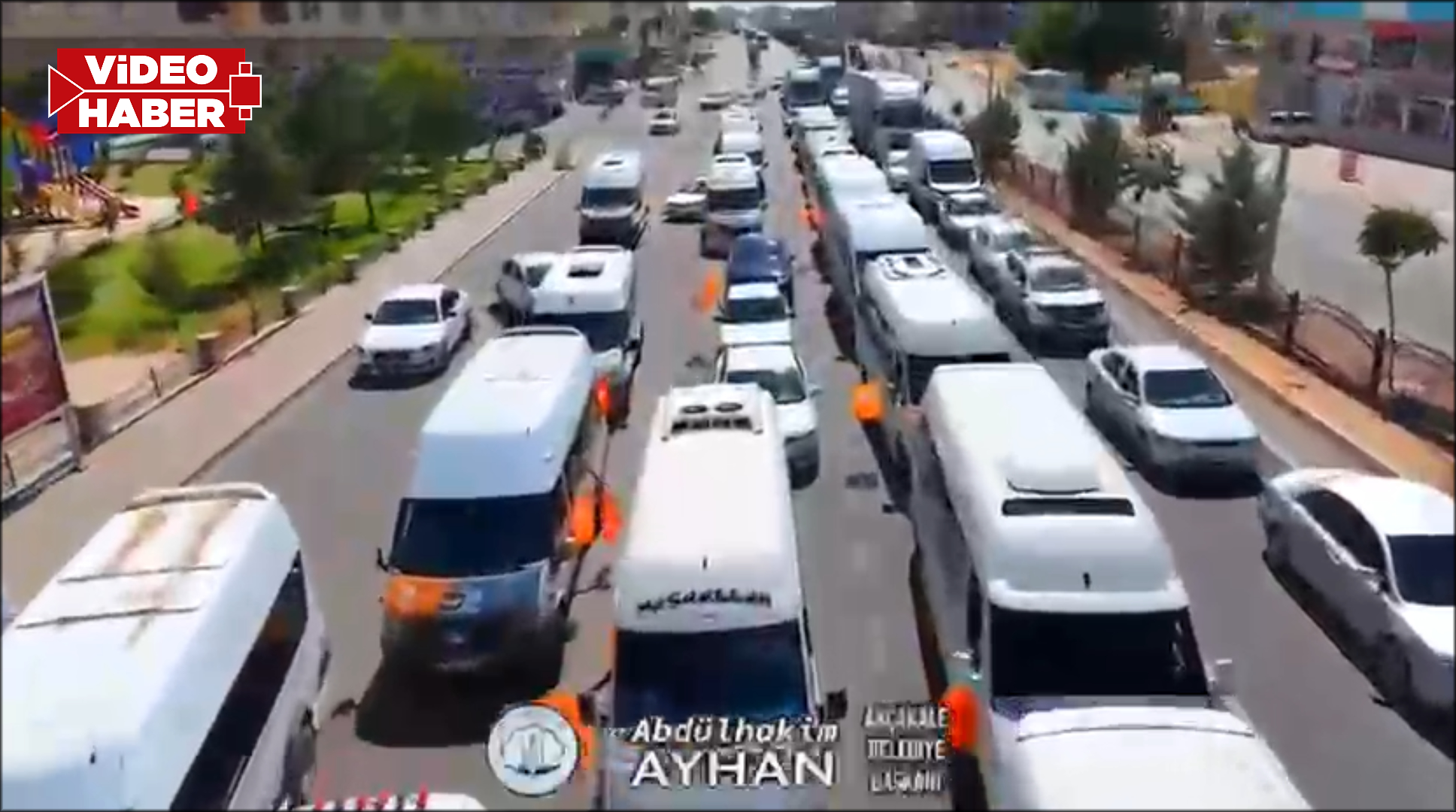 Akçakale’den Cumhurbaşkanı Erdoğan’ın Şanlıurfa programına yoğun katılım