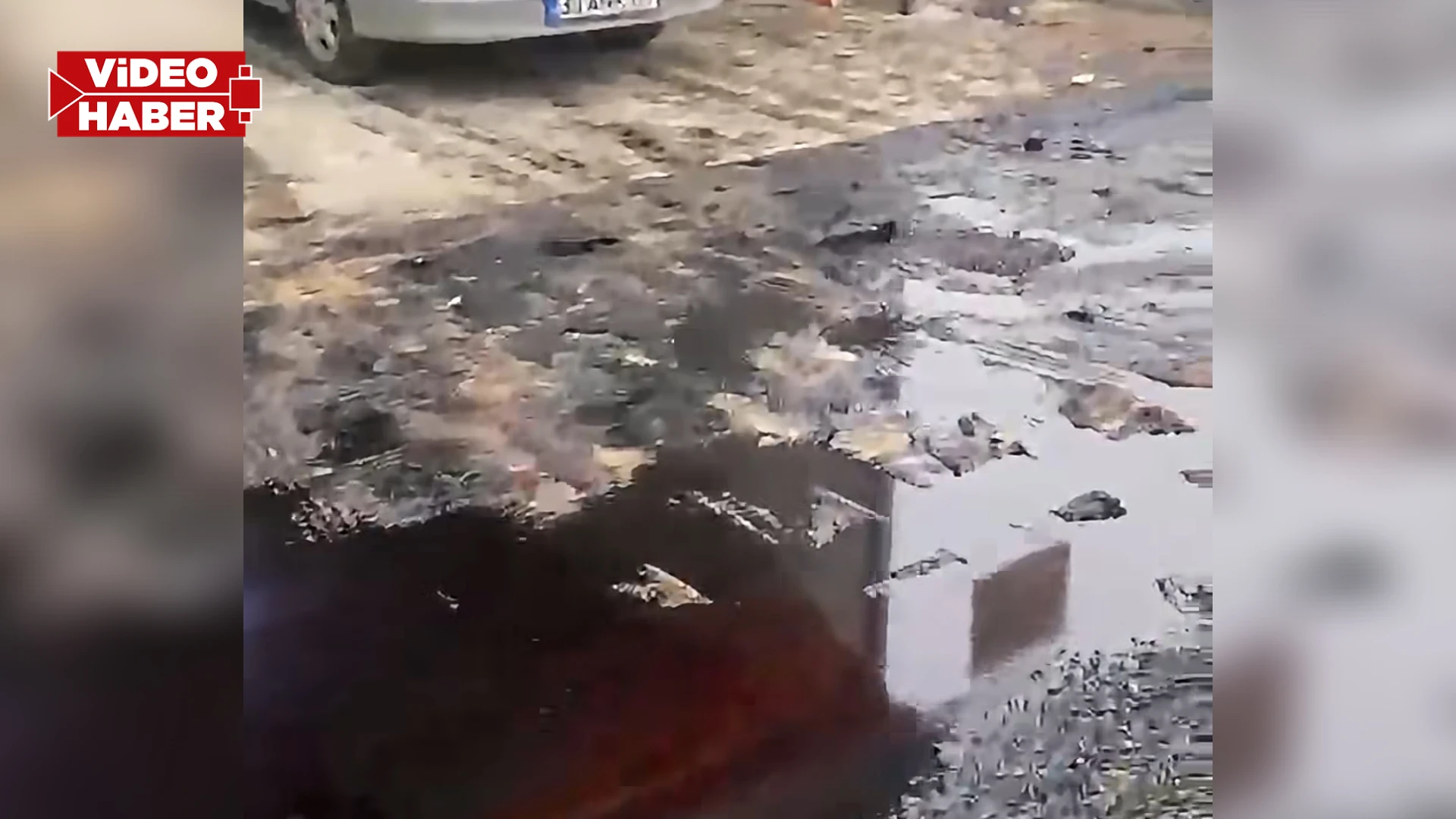 Şanlıurfa’da asfalt sevinci kısa sürdü! İşte yolların hali