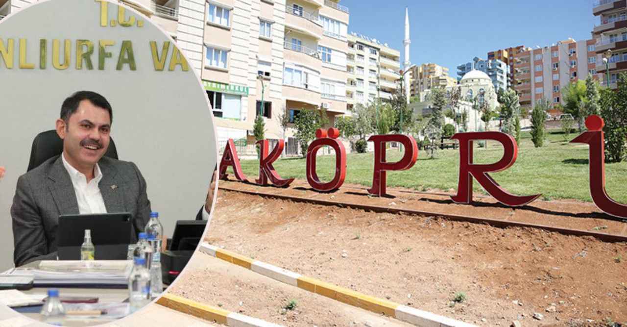 Bakan Kurum duyurdu! Karaköprü'ye Millet Bahçesi yapılıyor