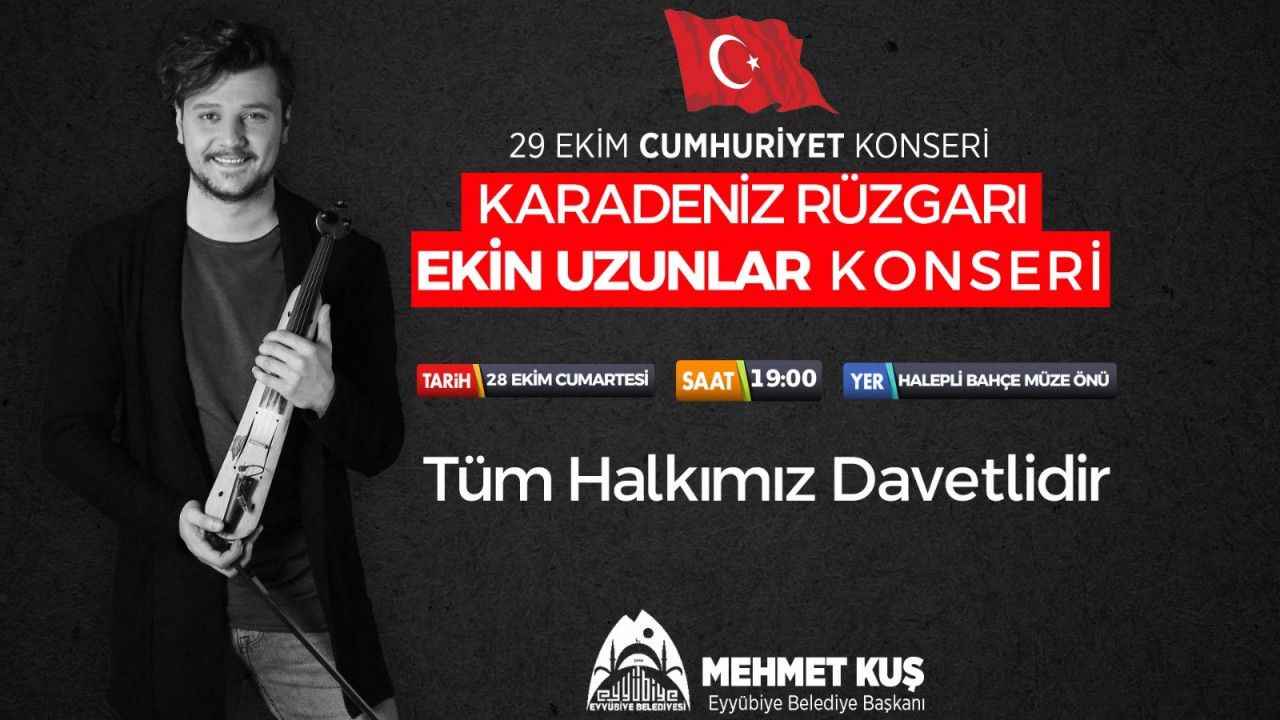 Eyyübiye’den Cumhuriyet Konseri