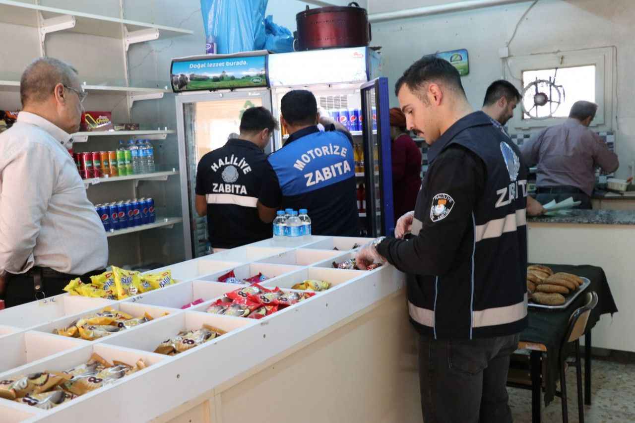 Haliliye’de zabıtan okul çevrelerinde denetim