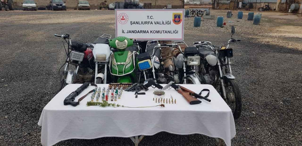 Viranşehir’de 6 çalıntı motosiklet ele geçirildi!