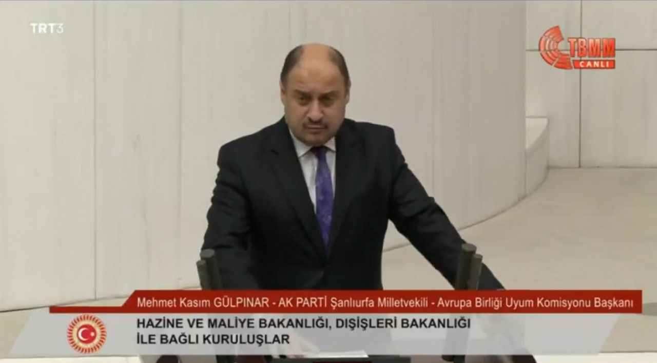 Urfalı vekil Meclis’te konuştu