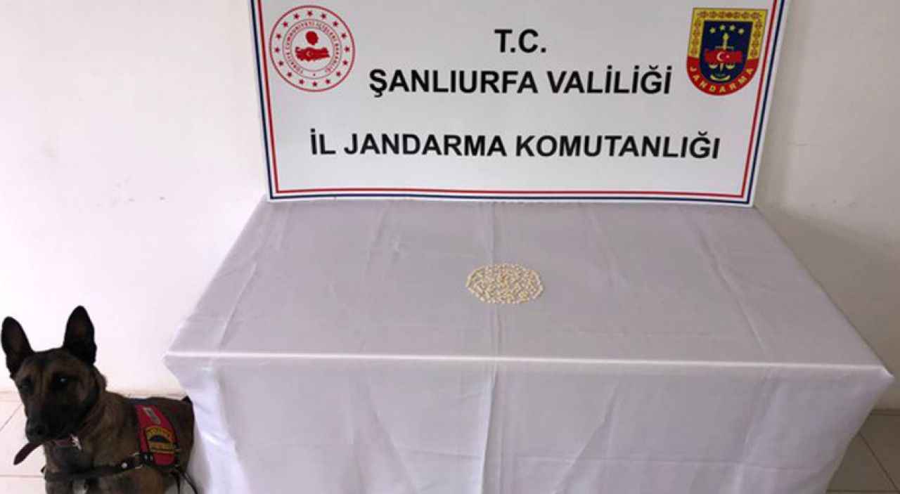 Akçakale’de uyuşturucu ele geçirildi!