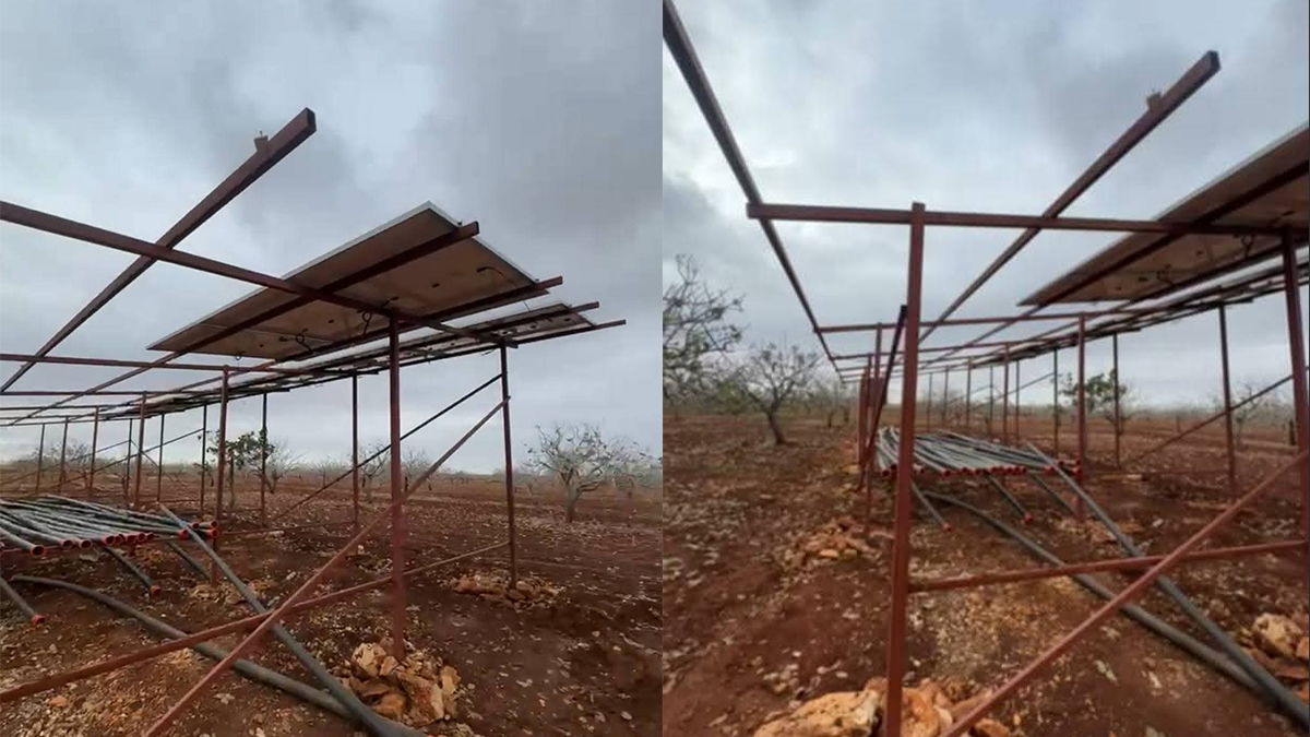 Şanlıurfa’da güneş enerji panellerine zarar verildi iddiası!