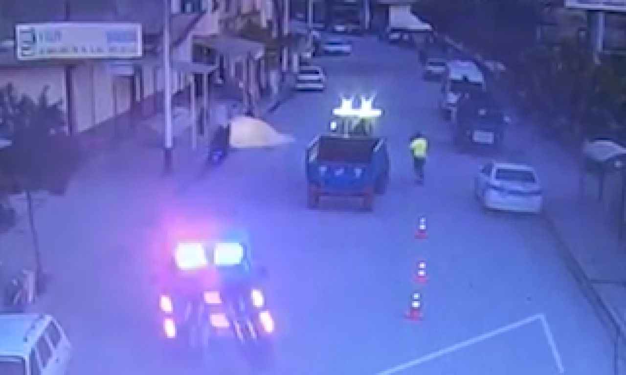 Suruç’ta kaza anı kamerada