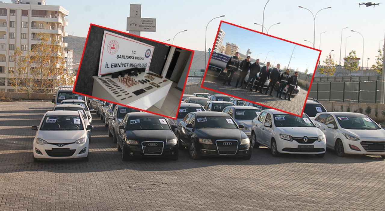 Şanlıurfa'da emniyetten dev "change" operasyonu
