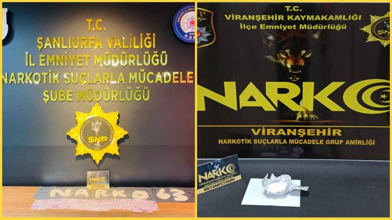 Urfa’da uyuşturucu operasyonu! (15.01.2023)