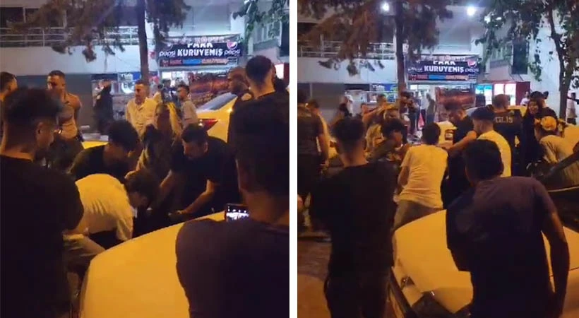 Urfa'da kadınların kavgası kamerada