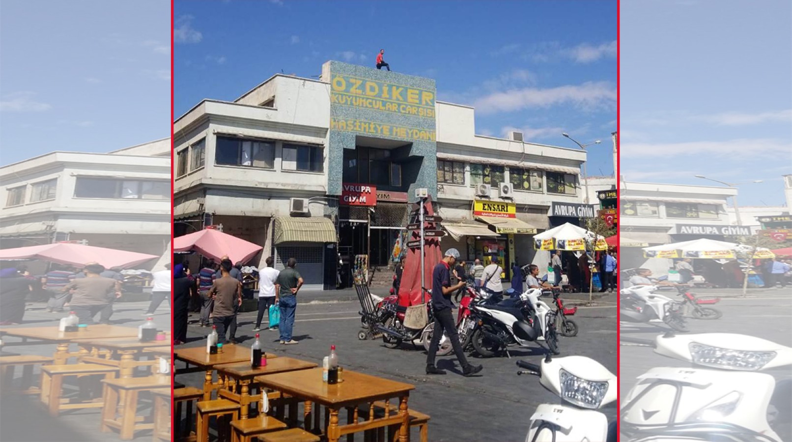 Şanlıurfa'da çarşı esnafından silahlı eylem