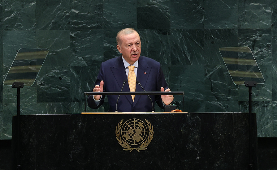 Cumhurbaşkanı Erdoğan BM kürsüsünden dünyaya seslendi: Haksızlık karşısında susmayız!