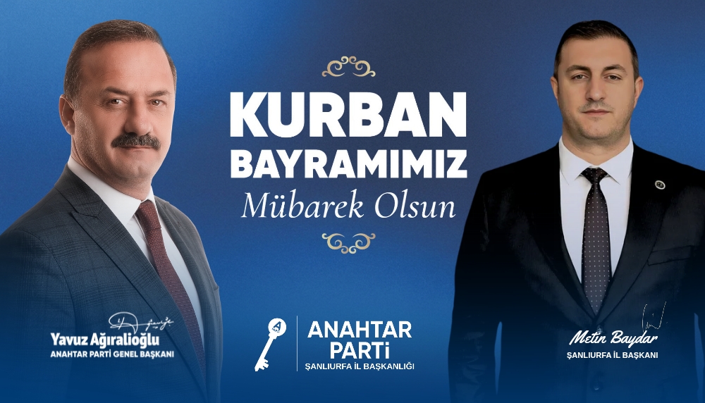 Metin Baydar: Bayramın ülkemize huzur ve kardeşlik getirmesini diliyorum