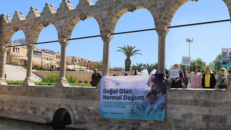 Balıklıgöl'den Türkiye’ye 'Normal doğum' mesajı