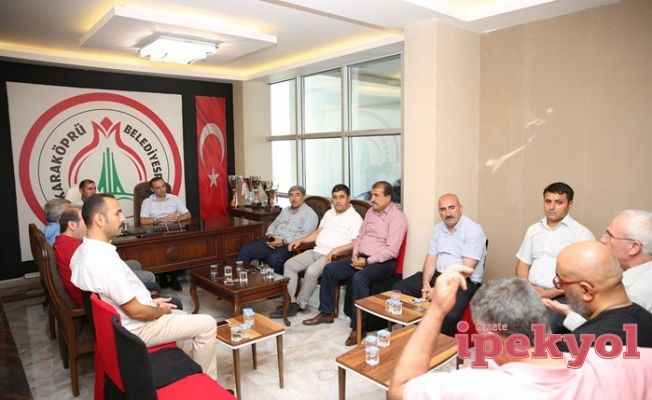 Kaymakamdan Karaköprü'ye ziyaret