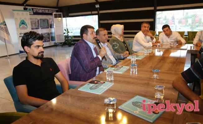 Eyyübiye Belediye Başkanı, mahalle temsilcileriyle buluştu