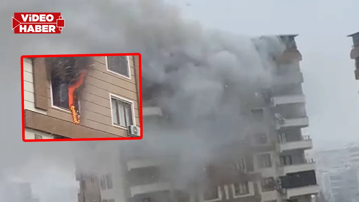 Şanlıurfa’da apartmanda büyük yangın! Olay bölgesine ekipler sevk edildi