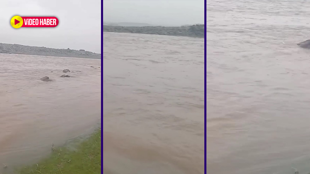 Şanlıurfa’da yağmur ve kar derelere can suyu oldu