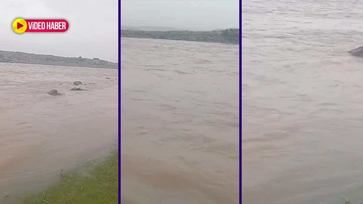 Şanlıurfa’da yağmur ve kar derelere can suyu oldu