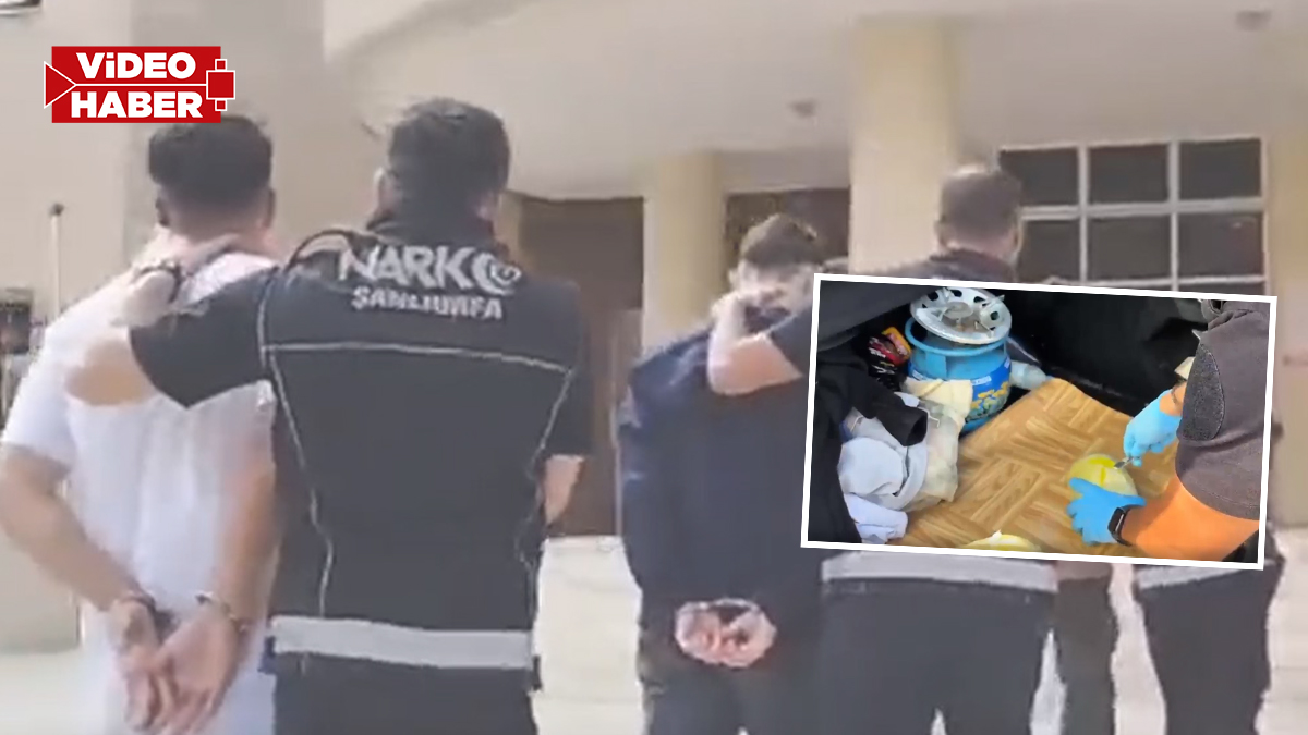 Şanlıurfa’da iki araçtan kilolarca madde çıktı! 2 tutuklama
