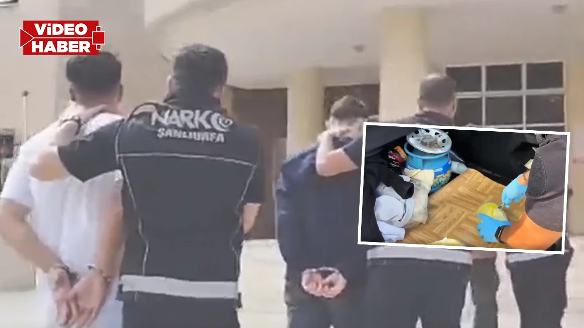 Şanlıurfa’da iki araçtan kilolarca madde çıktı! 2 tutuklama