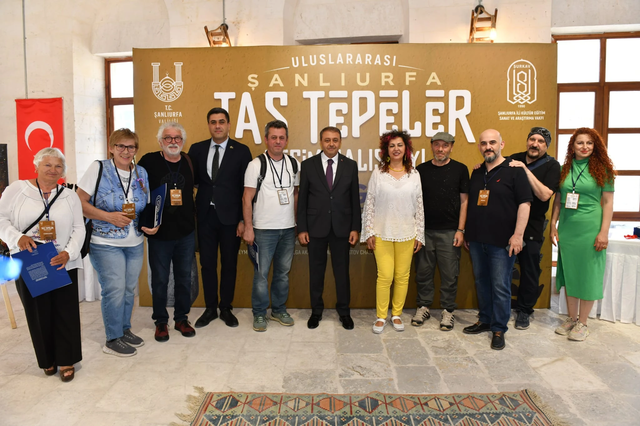 Birçok ülkeden sanatçı “Taş Tepeler” için Şanlıurfa’da bir araya geldi!