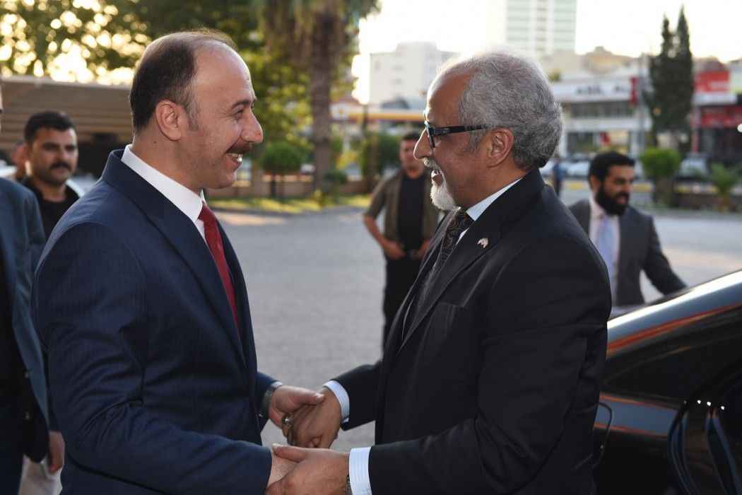 Kuveyt Büyükelçisi, Vali Erin ve Urfalılara teşekkür etti