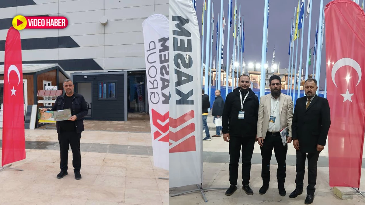 Şanlıurfalı iş insanı Suriye’deki fuara damga vurdu