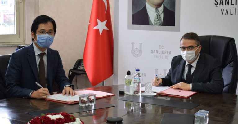 Japon Derneğinden Şanlıurfa’ya 5,5 milyon TL’lik destek