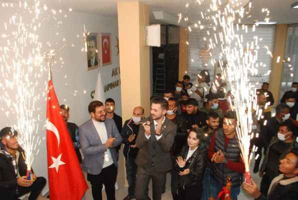 Urfa'da AK Parti binasında firma açılışı!