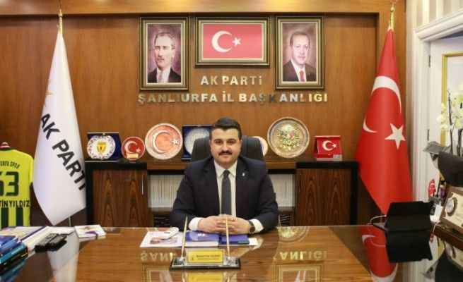 AK Parti Şanlıurfa İl Başkanı'ndan flaş adaylık açıklaması!