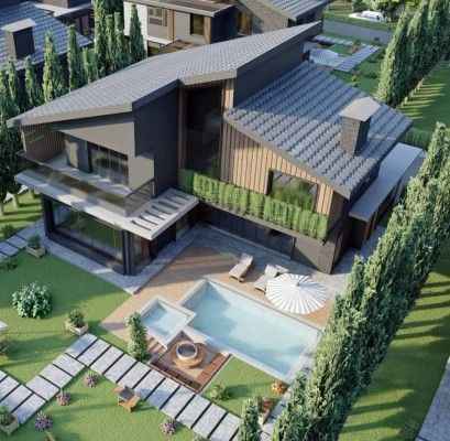 Urfa'da dudak uçuklatan milyonluk villalar