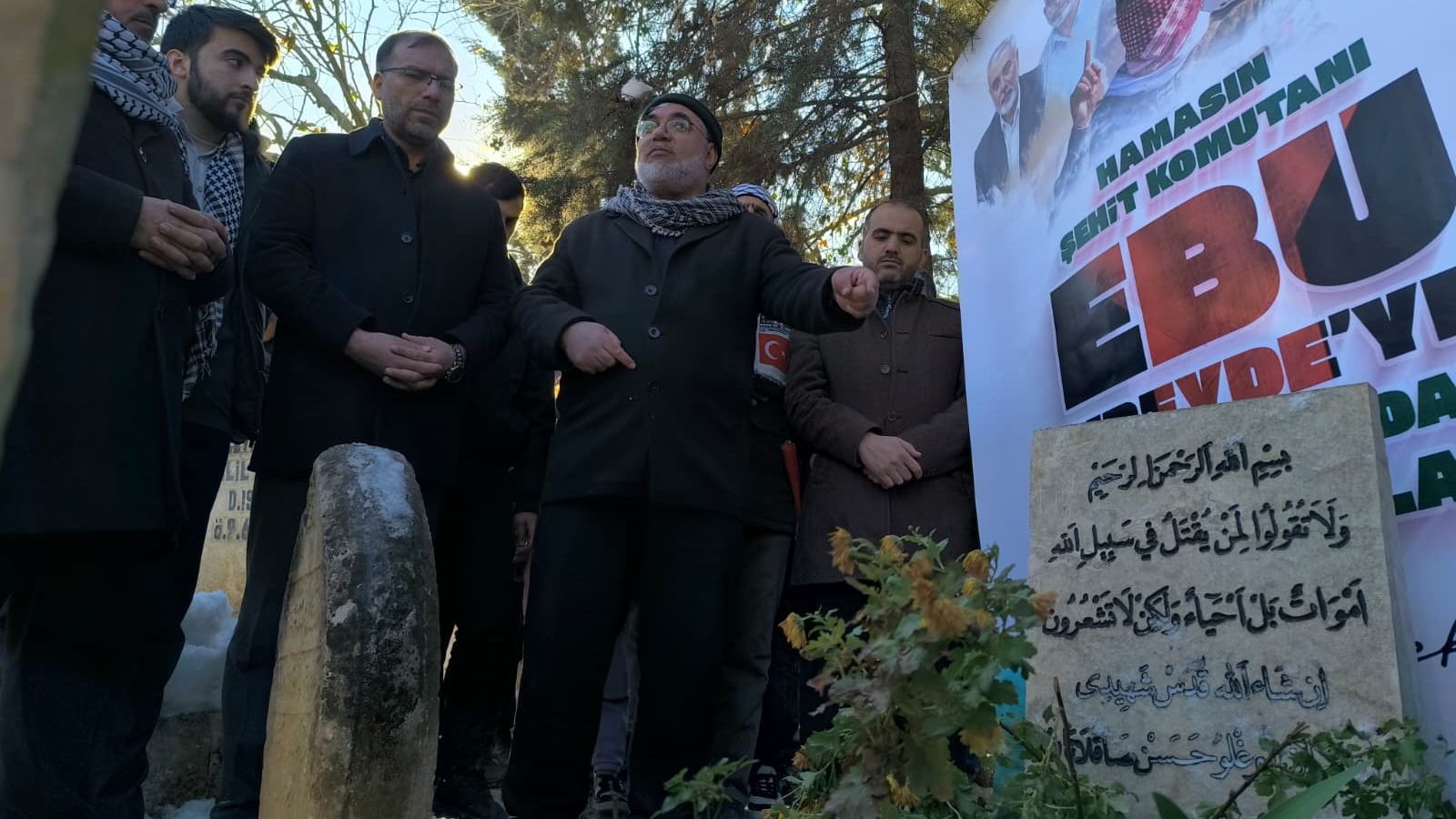 Şanlıurfalı Kudüs şehidi mezarı başında anıldı