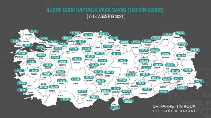 Şanlıurfa’da vakalar artmaya devam ediyor