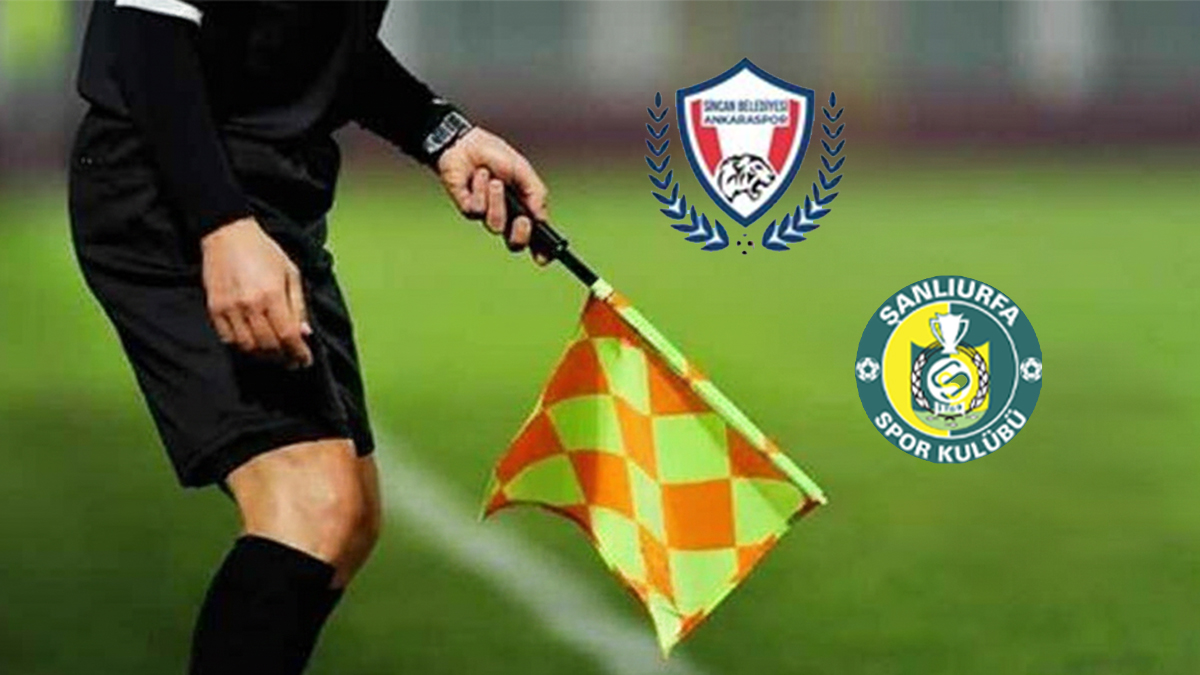 Yılın son 90 dakikası! Şanlıurfaspor maçının hakemi belli oldu