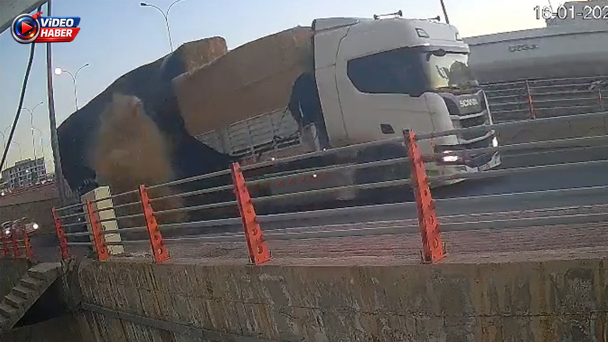 Şanlıurfa’da felakete ramak kaldı! Saniyerlerle kurtuldu