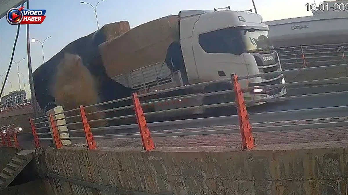 Şanlıurfa’da felakete ramak kaldı! Saniyerlerle kurtuldu