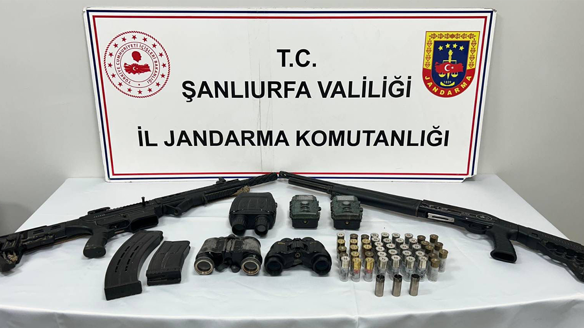Şanlıurfa’nın 5 ilçesinde ruhsatsız silah operasyonu! Çok sayıda tüfek ele geçirildi