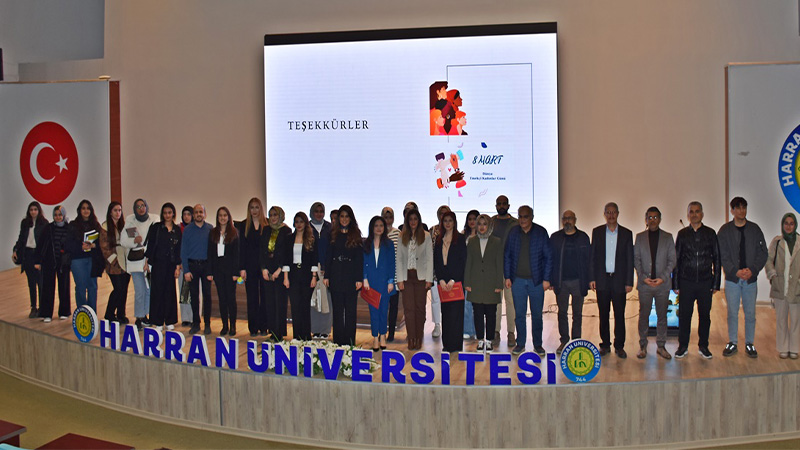 Harran Üniversitesi'nde 8 Mart Kadınlar Günü söyleşisi