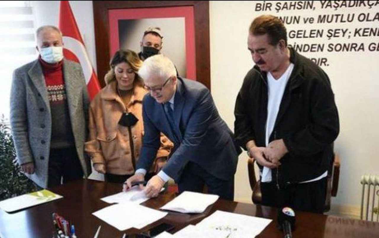 Burhaniye'de İbrahim Tatlıses’in kazandığı AVM ihalesi iptal edildi