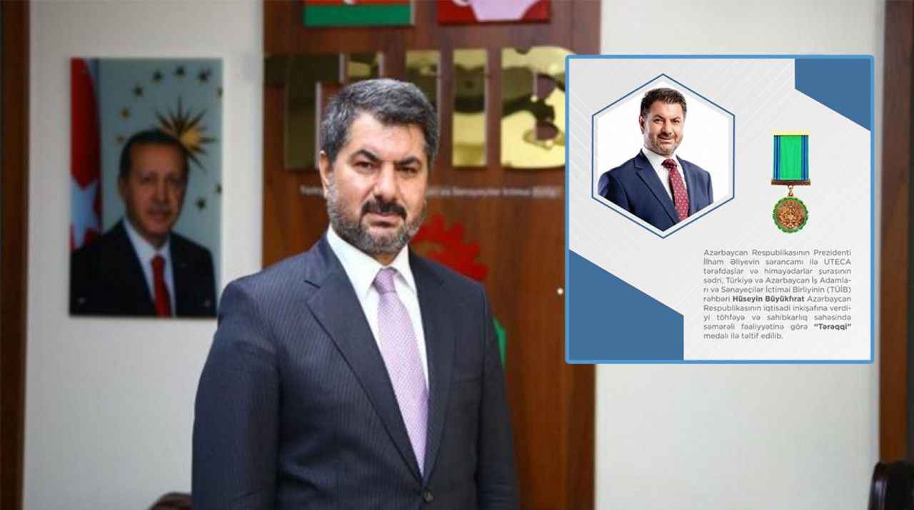 Aliyev'den Urfalı iş insanına devlet nişanı