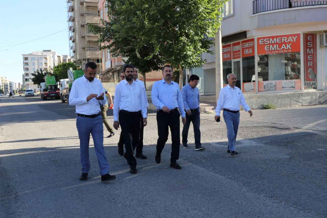 Baydilli 2 mahallede incelemelerde bulundu